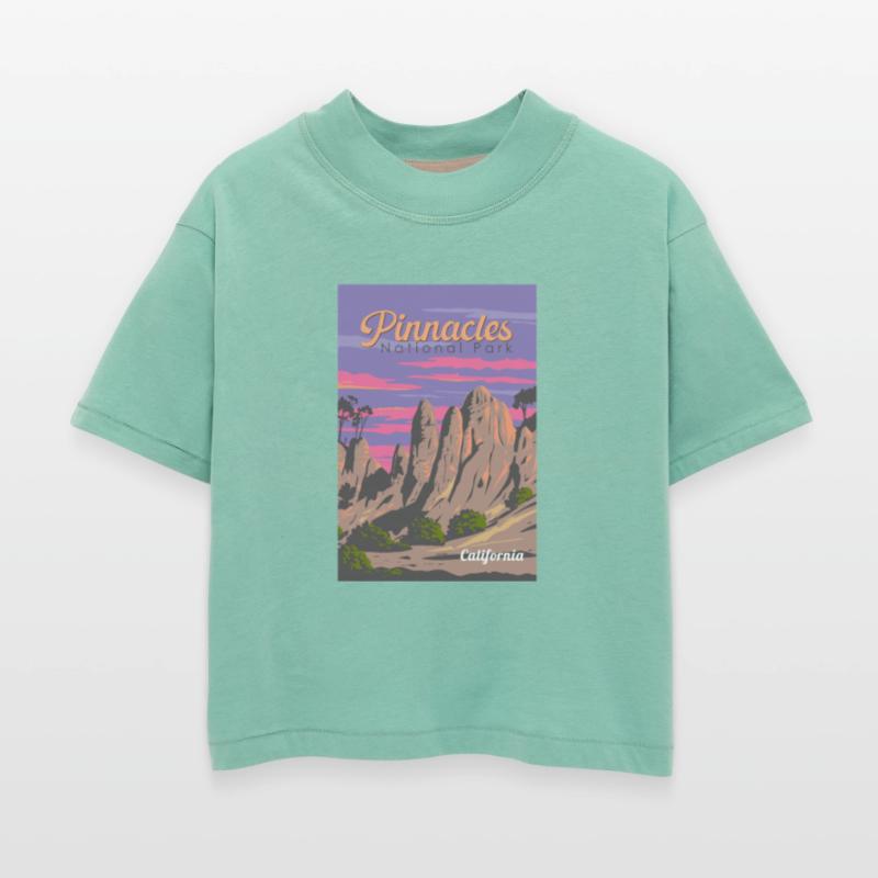 Pinnacles National Park Illustration Travel Art Vi