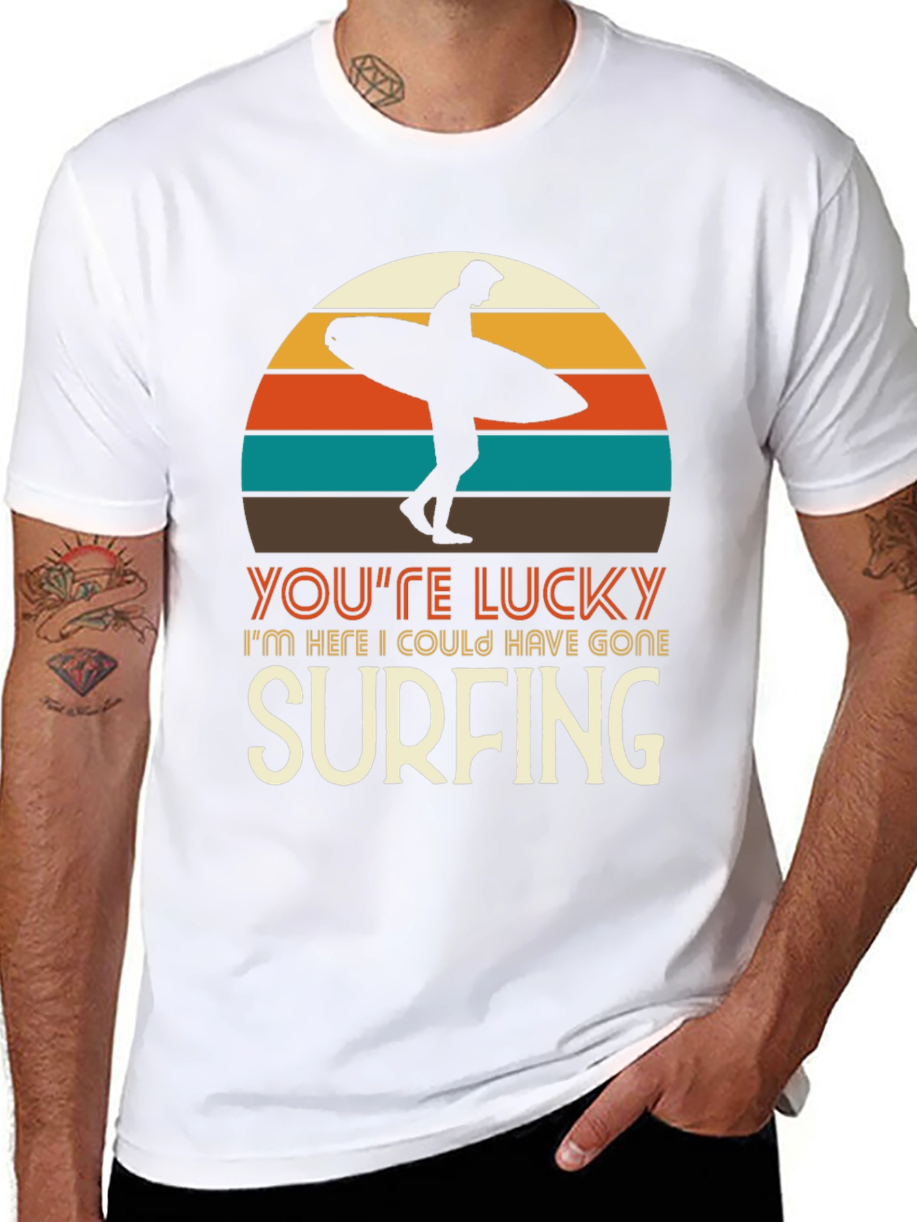 Lucky Surfing Graphic Tee
