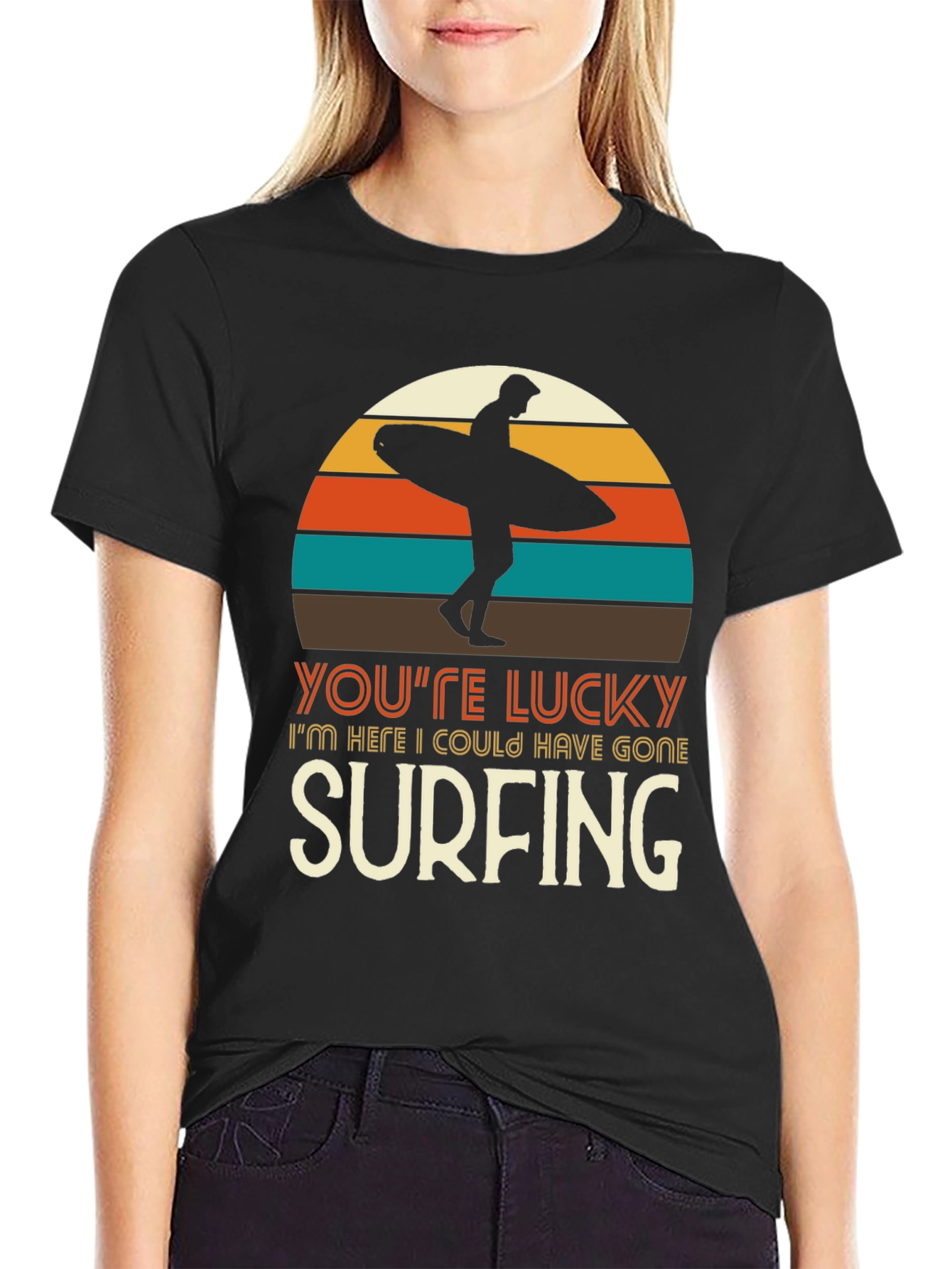 Lucky Surfing Graphic Tee