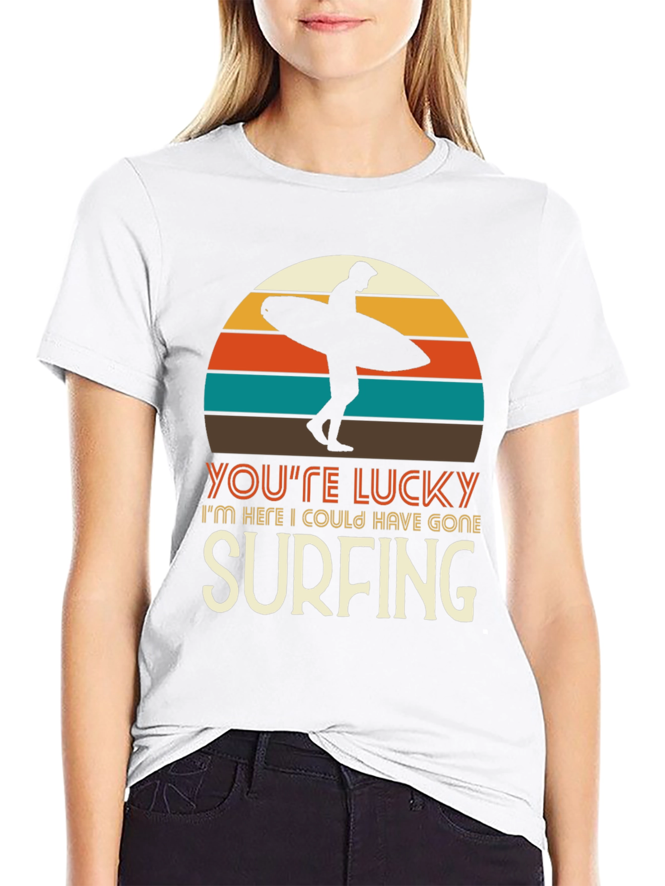 Lucky Surfing Graphic Tee