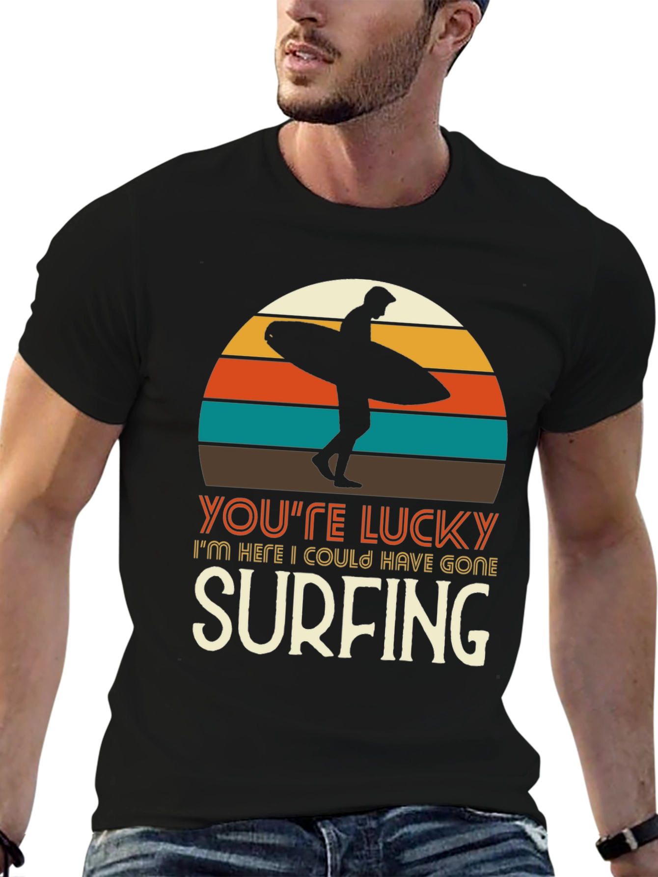 Lucky Surfing Graphic Tee