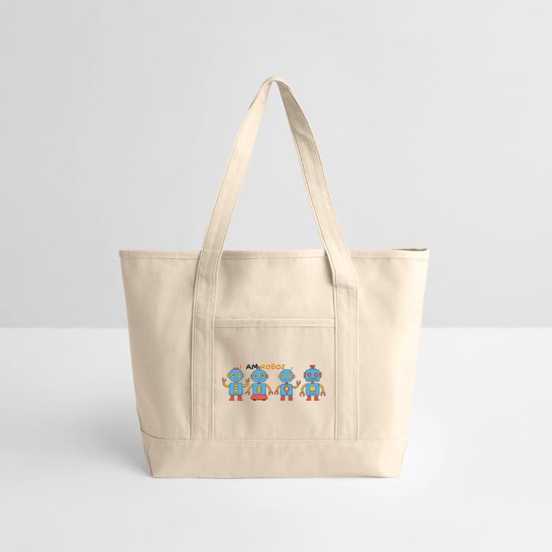 Playful Robot Illustration for Kids