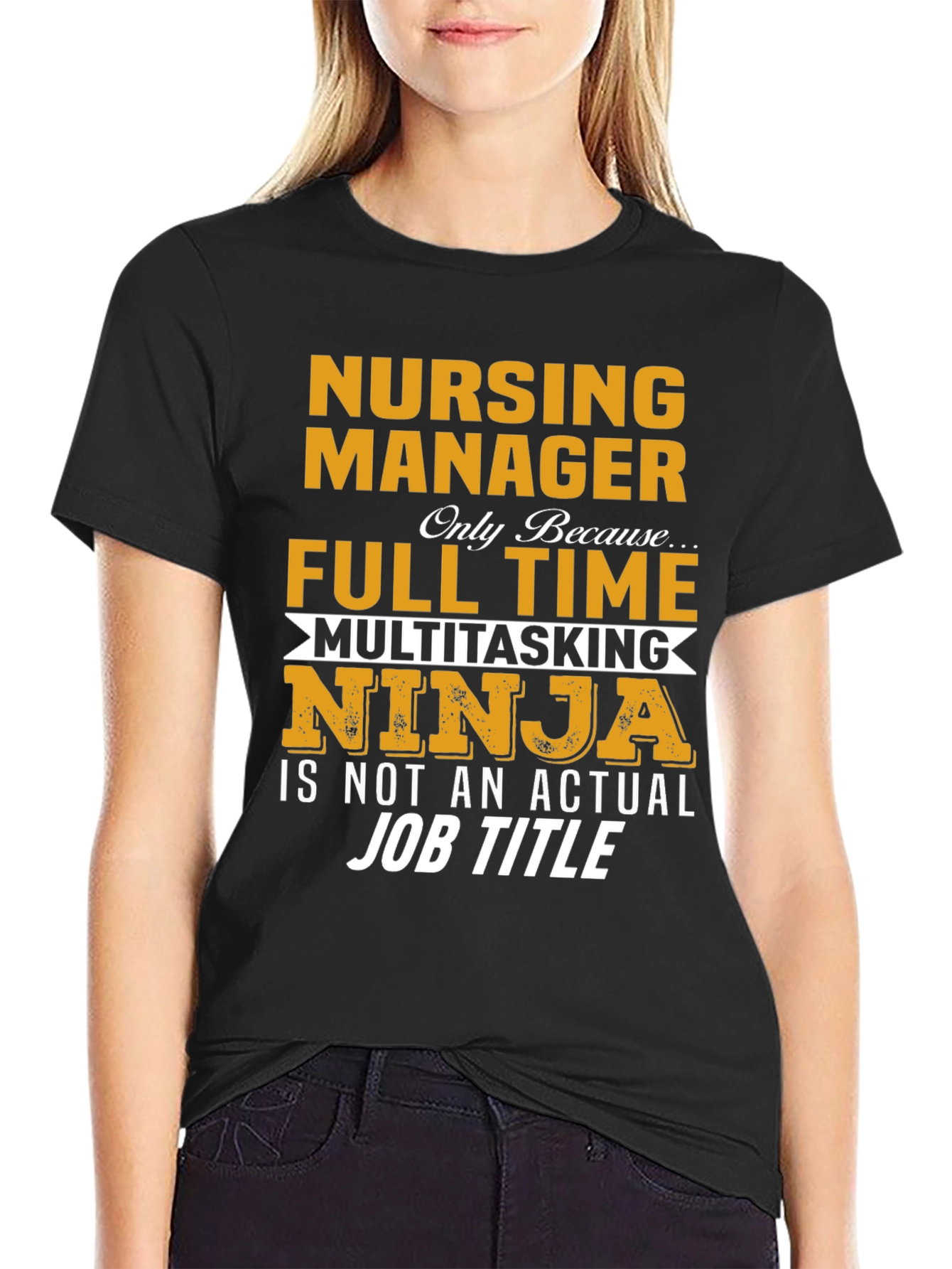 Nursing Manager Multitasking Ninja T-Shirt