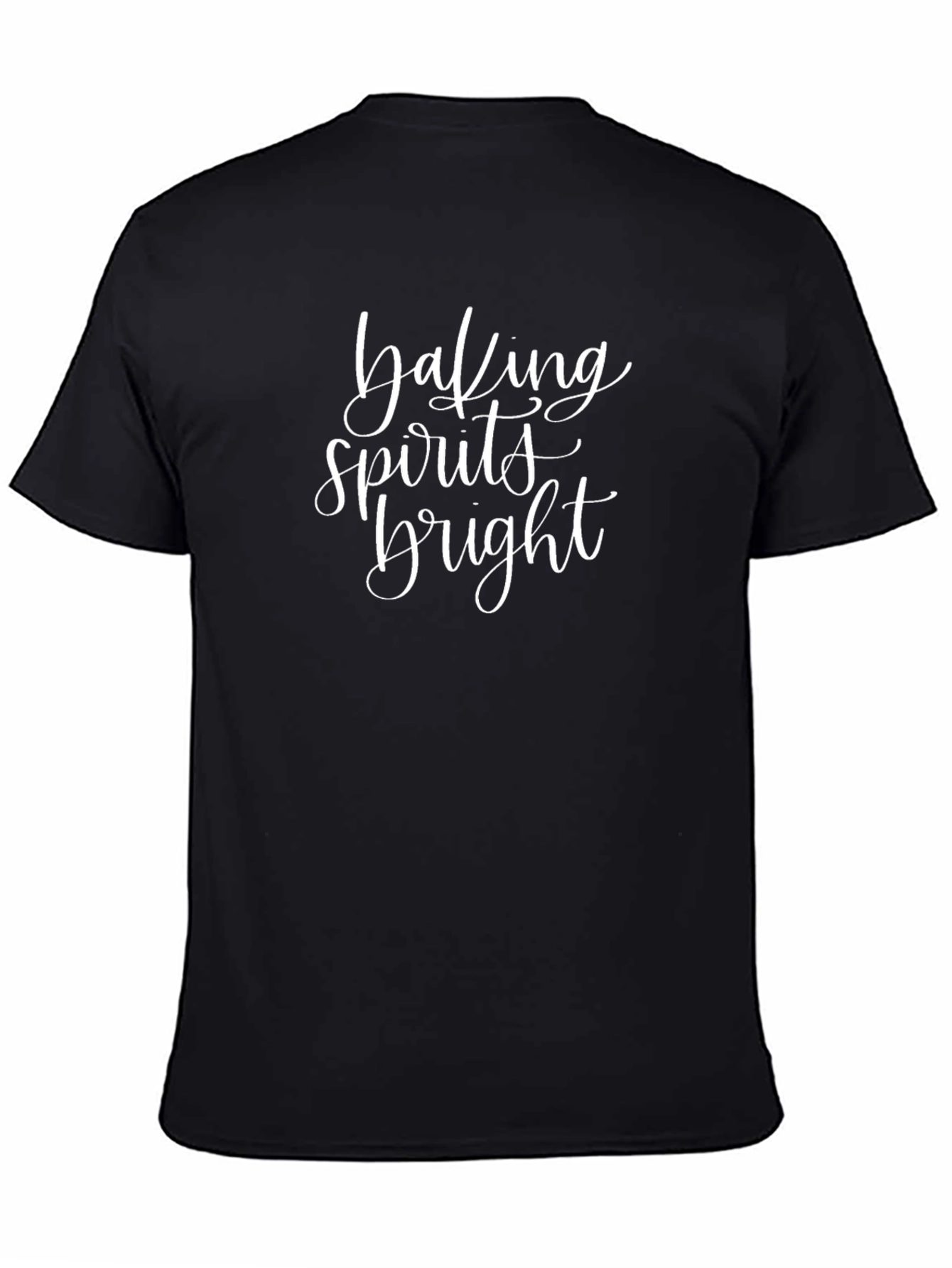 Baking Spirits Bright Christmas Graphic Tee