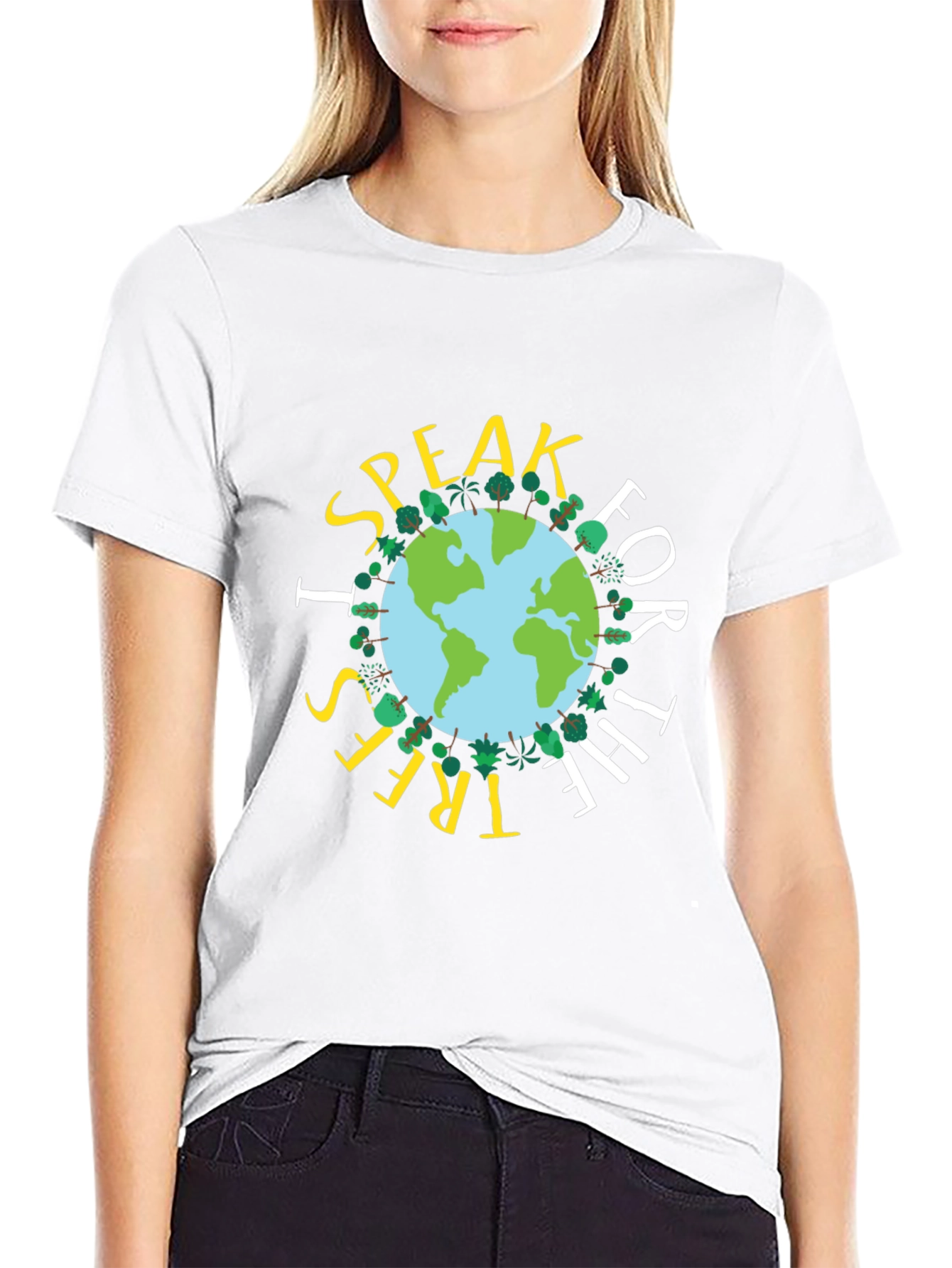I Speak for the Trees Earth Graphic T-Shirt
