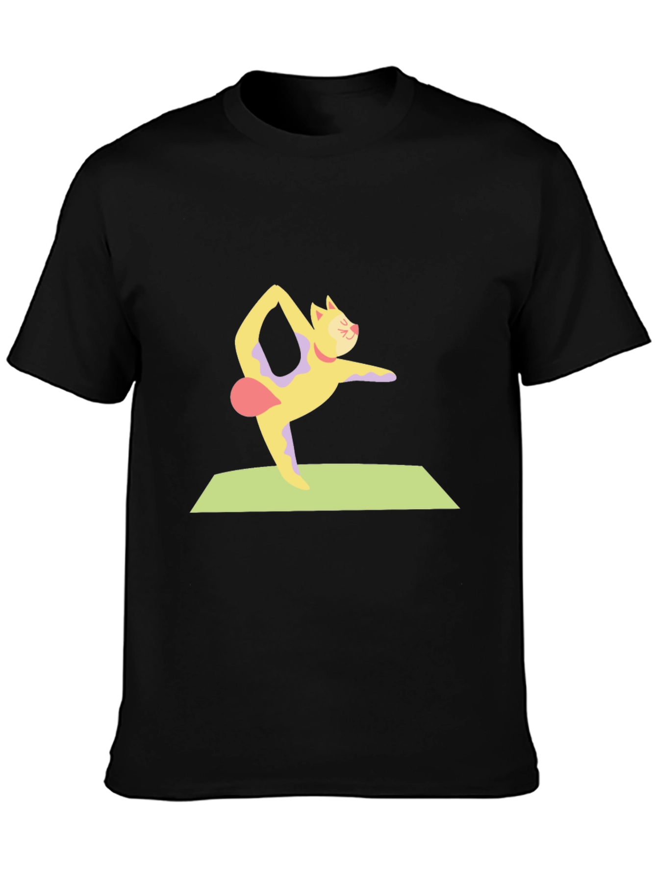Yoga Cat T-Shirt - Fun & Comfortable