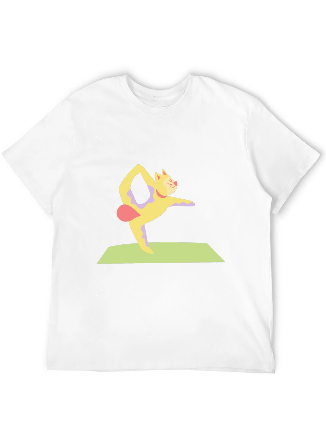 Yoga Cat T-Shirt - Fun & Comfortable