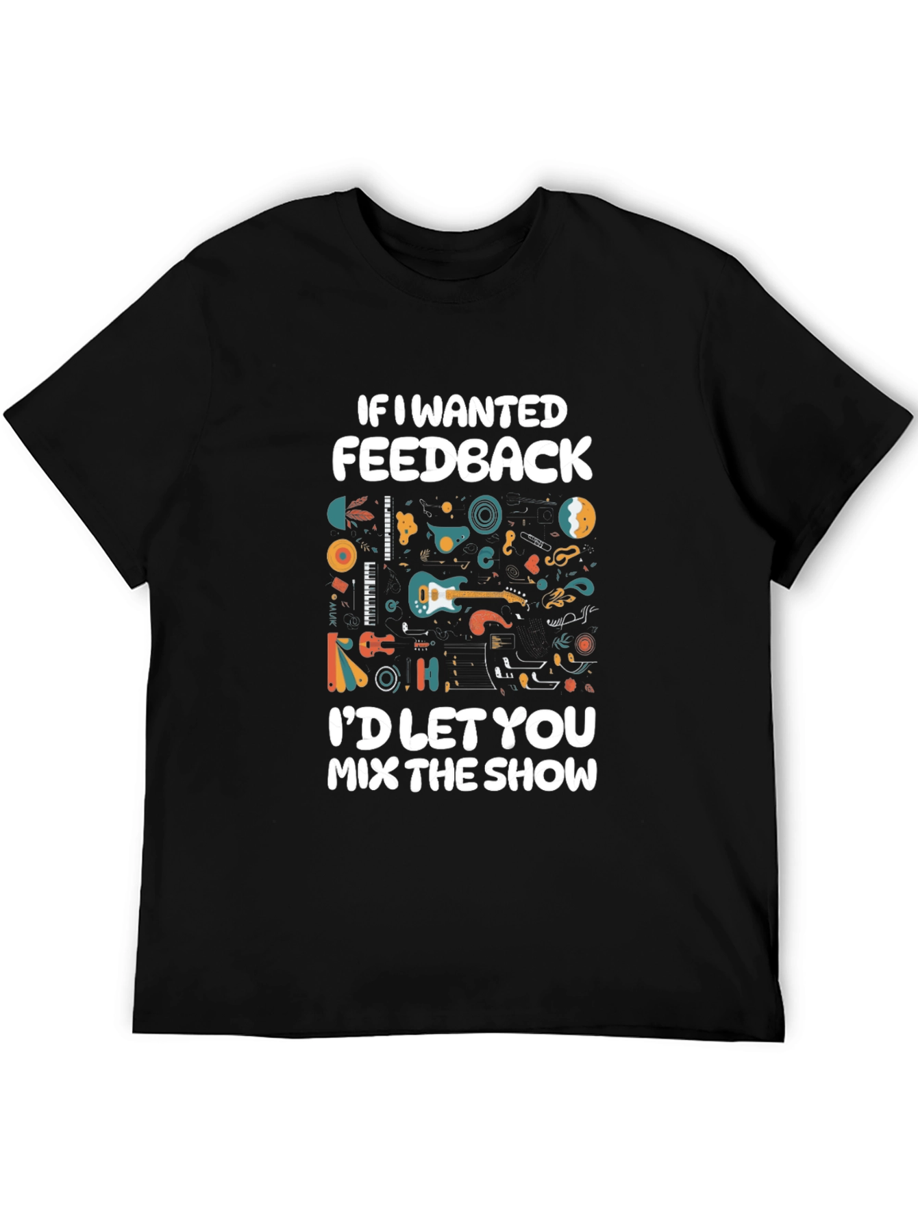 Funny Music Feedback T-Shirt