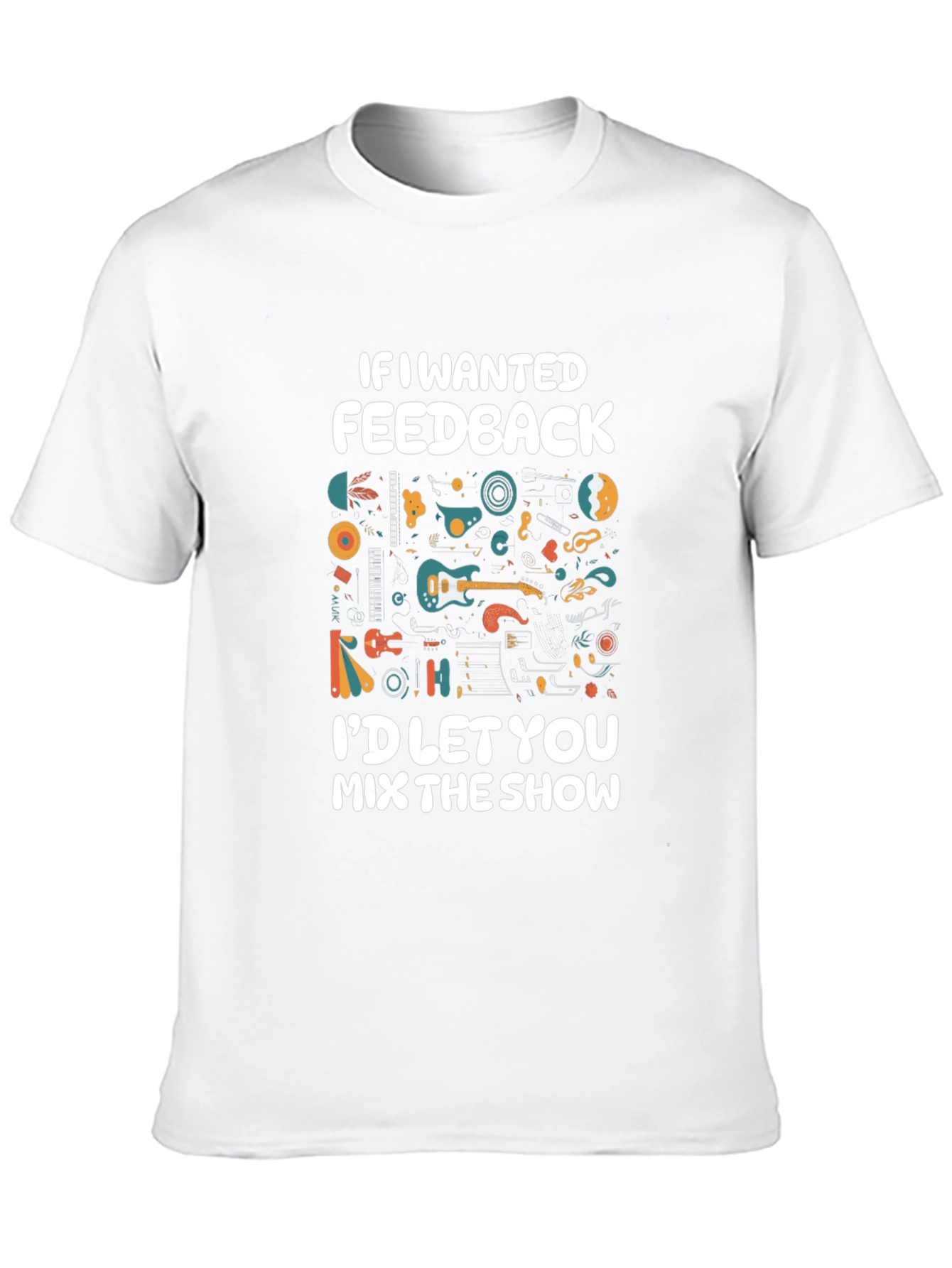 Funny Music Feedback T-Shirt