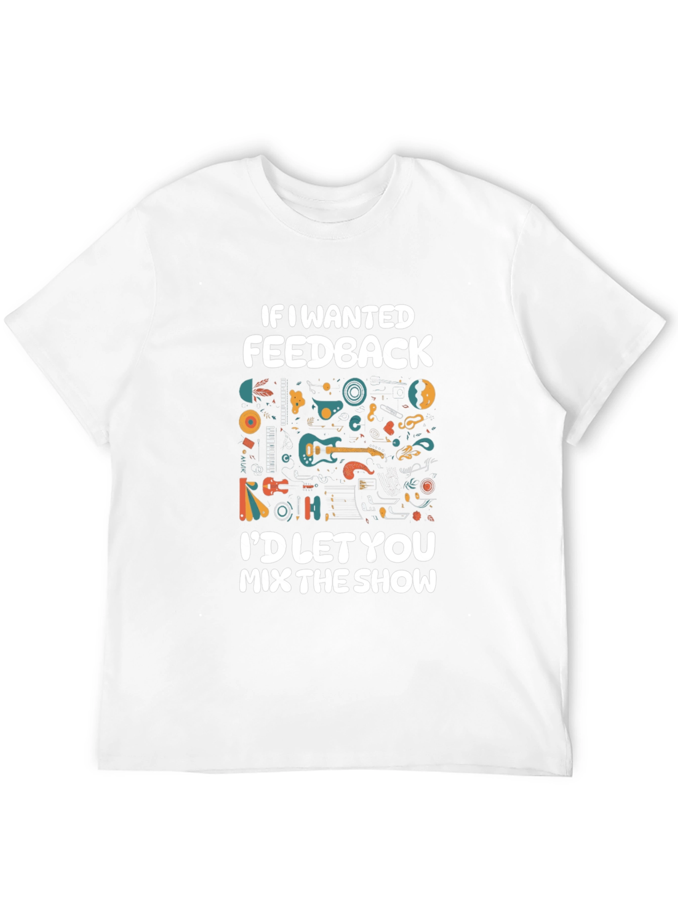Funny Music Feedback T-Shirt