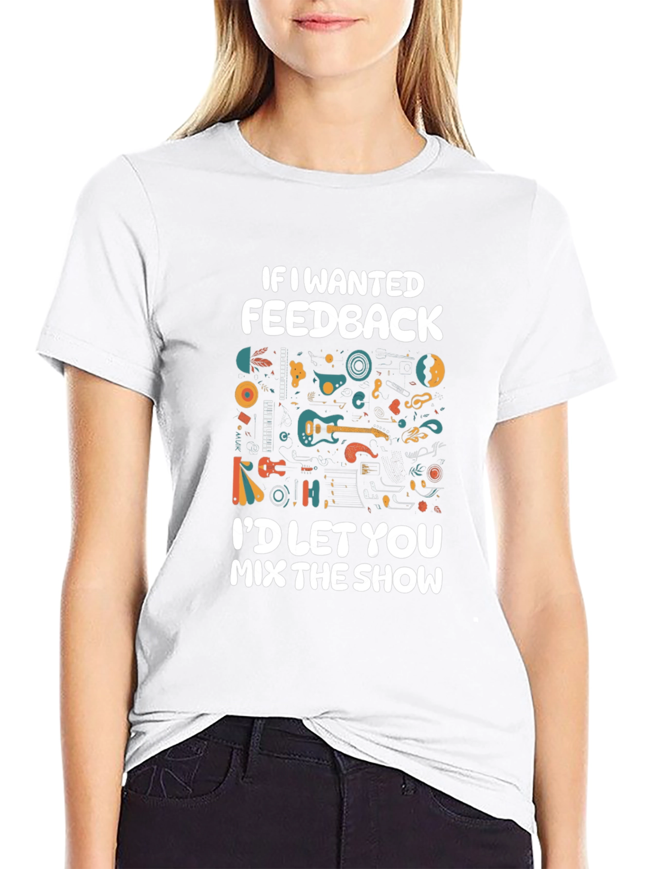 Funny Music Feedback T-Shirt