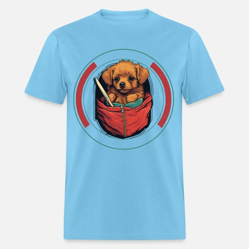 Pocket Graphic Dog Comb Grooming Cute Pet Care T