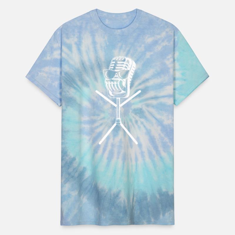 Podcast Microphone Podcaster Funny Stick Figure Po