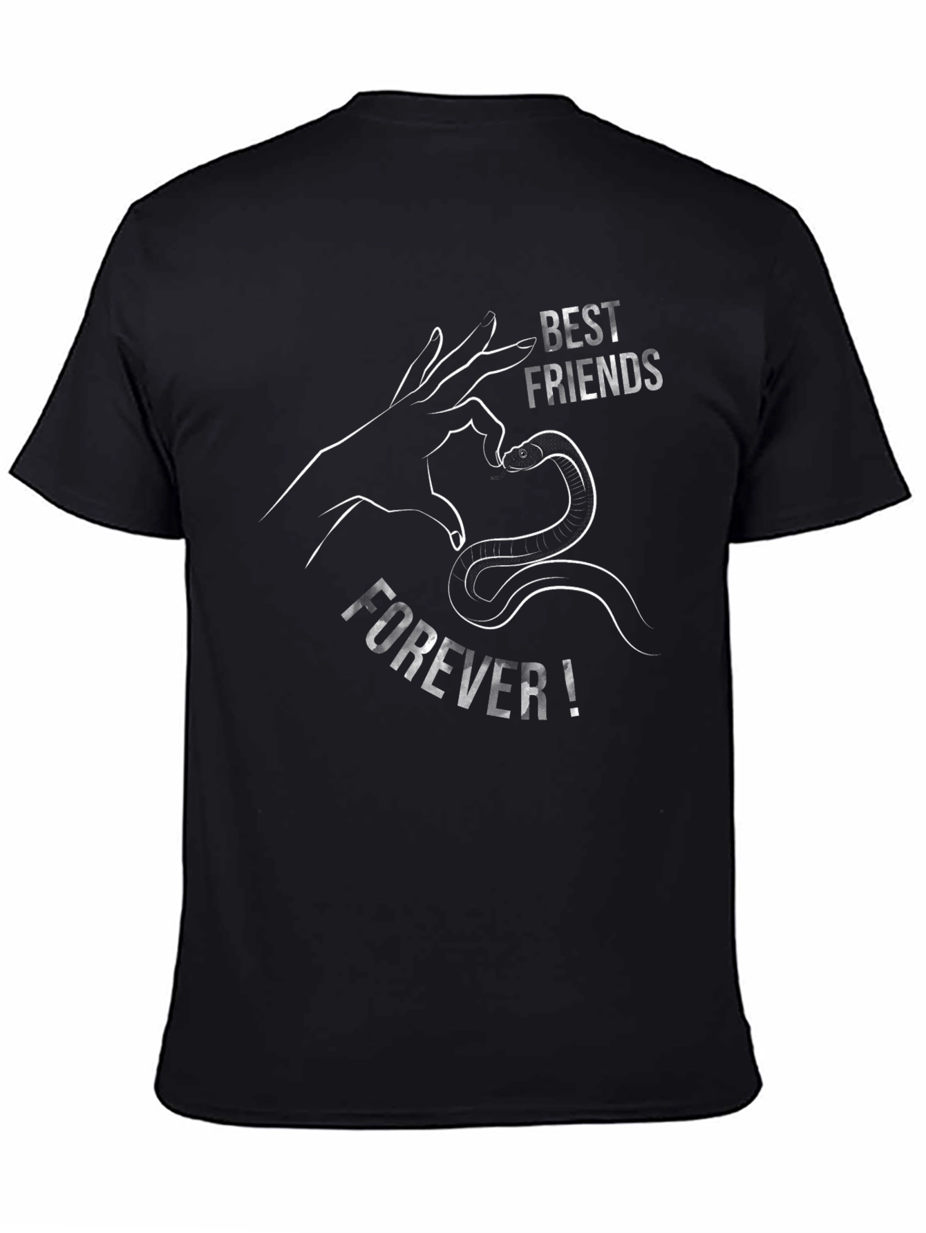 Best Friends Forever Snake Heart T-Shirt