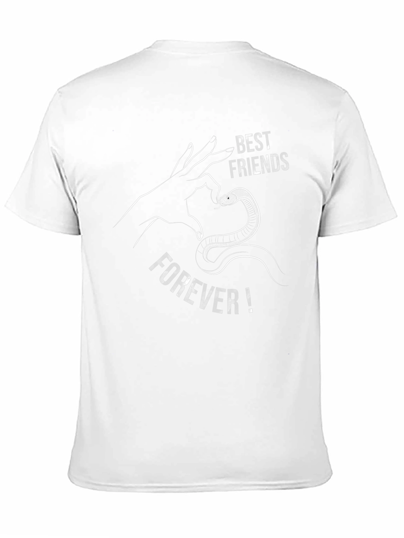 Best Friends Forever Snake Heart T-Shirt