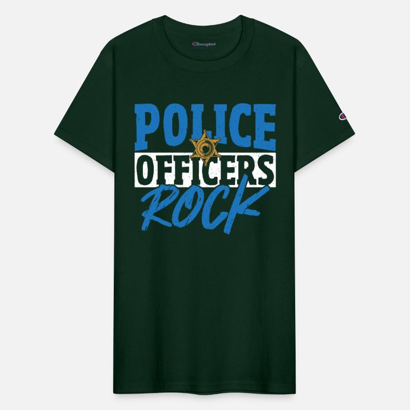 Police Officers Rock Policeman Cop