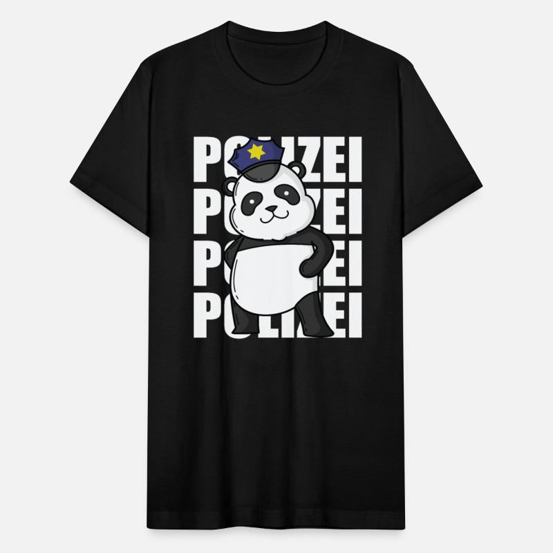 Police Panda Bear with Police Cap