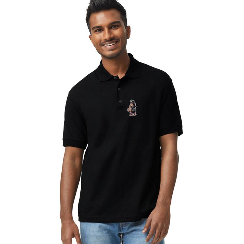 Polka Dot Retro Pin-Up Illustration