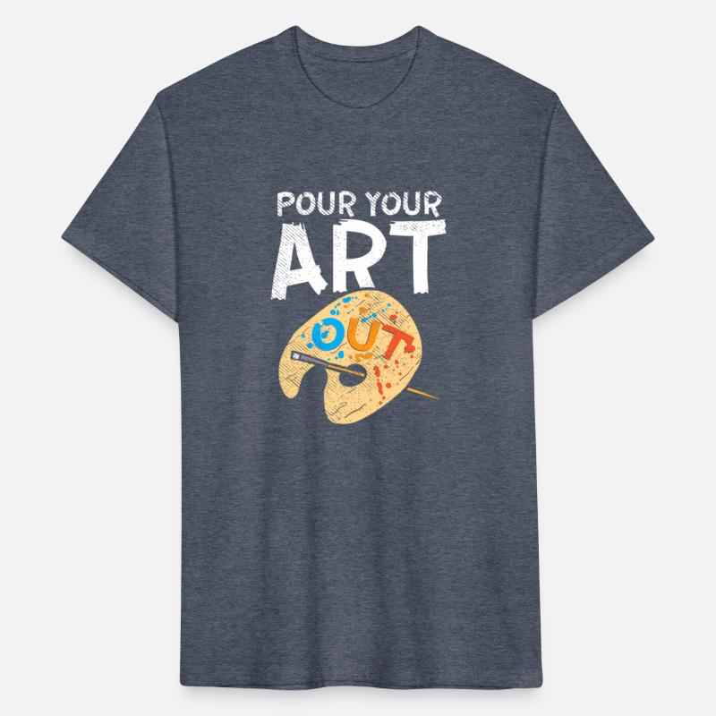 Pour Your Out I Color Wheel I Craft Paint I Fluid