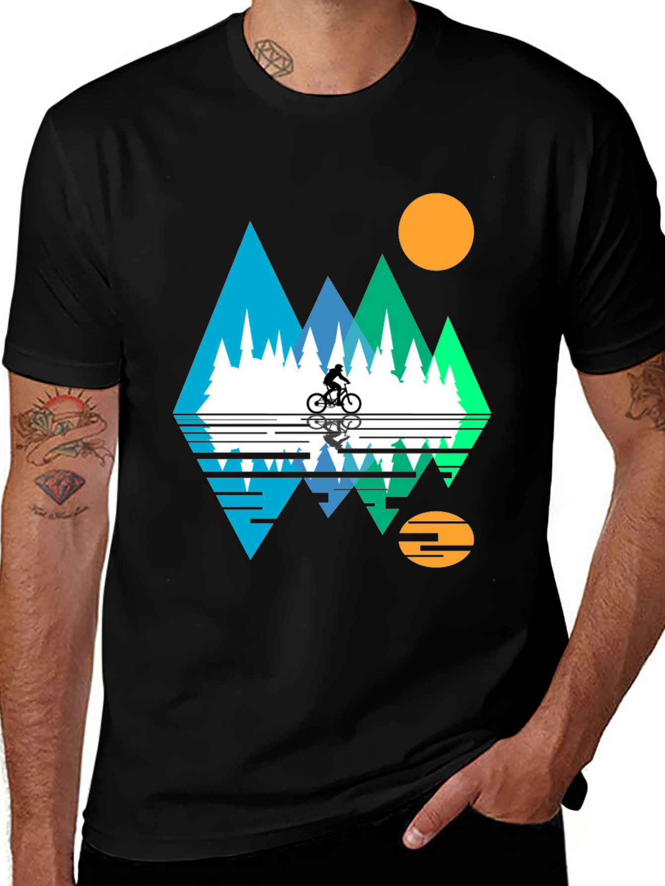 Mountain Biker Graphic Tee