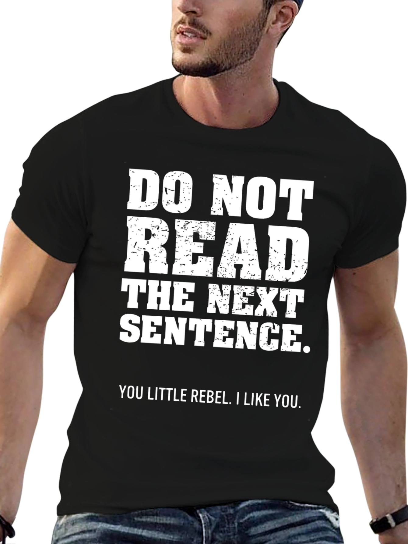 Rebel T-Shirt - Do Not Read Funny Graphic Tee