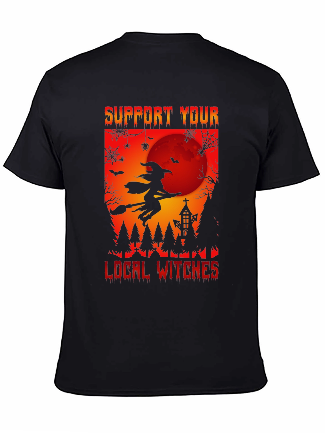 Support Your Local Witches T-Shirt - Halloween Tee