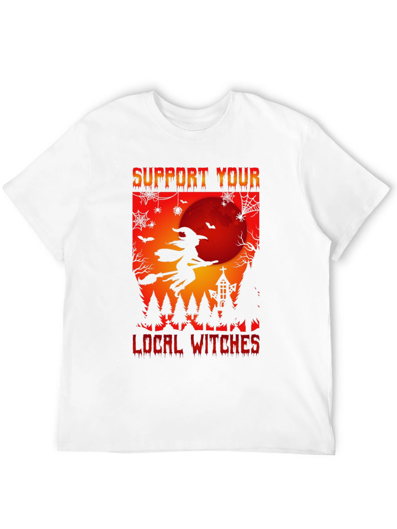 Support Your Local Witches T-Shirt - Halloween Tee