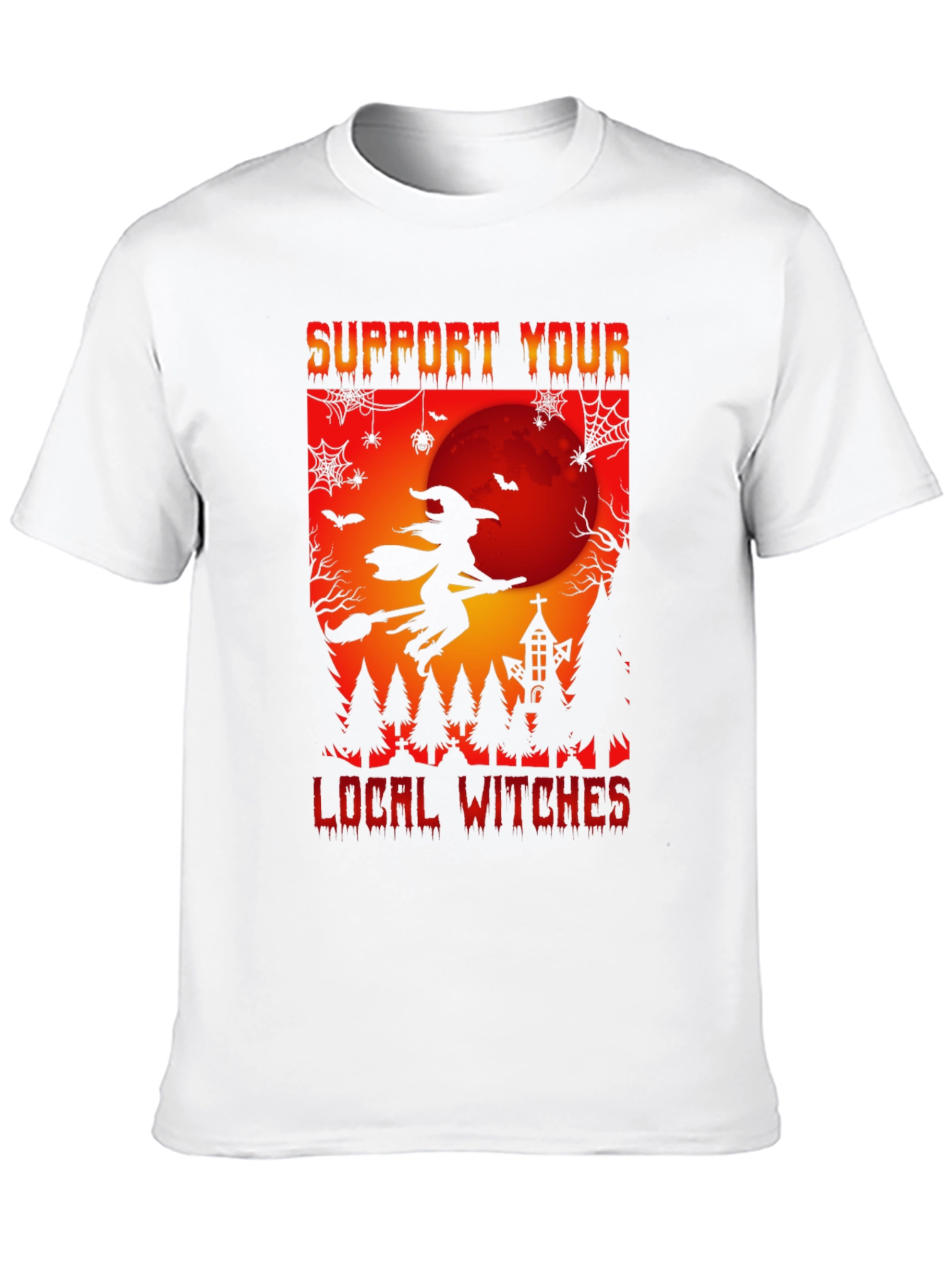 Support Your Local Witches T-Shirt - Halloween Tee