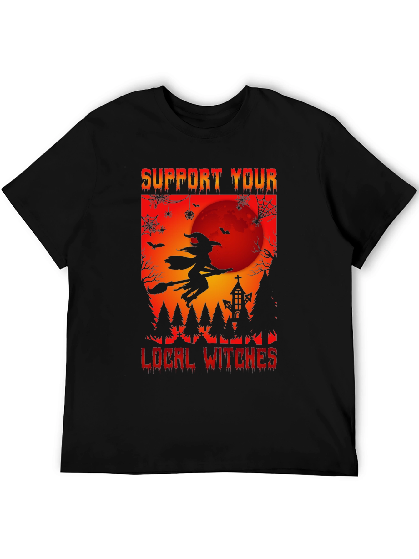 Support Your Local Witches T-Shirt - Halloween Tee