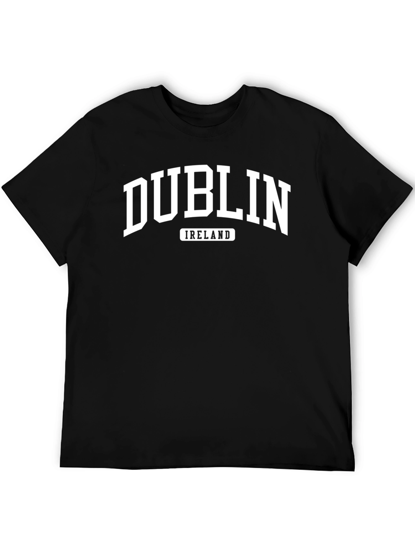 Dublin Ireland Graphic Tee - Classic Black T-Shirt