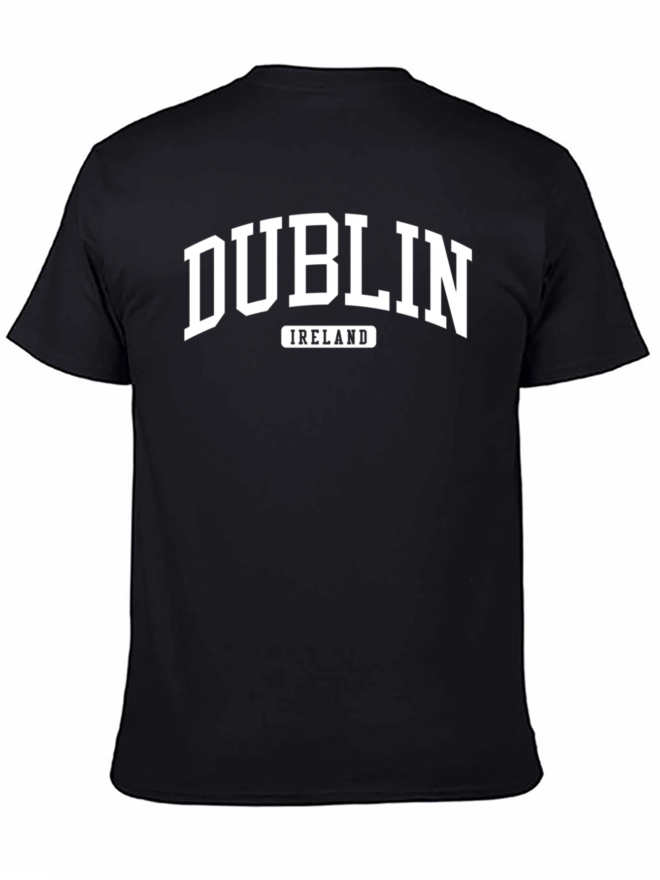 Dublin Ireland Graphic Tee - Classic Black T-Shirt