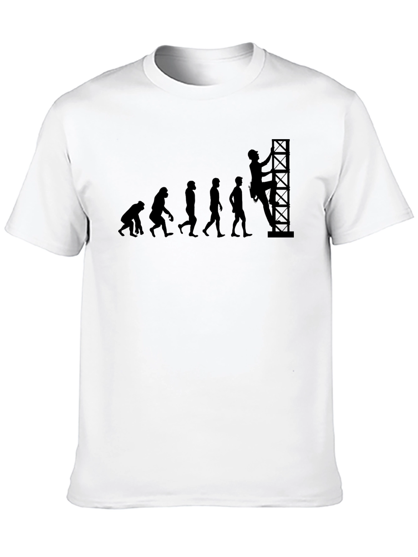 Evolution of Climbing T-Shirt - Black