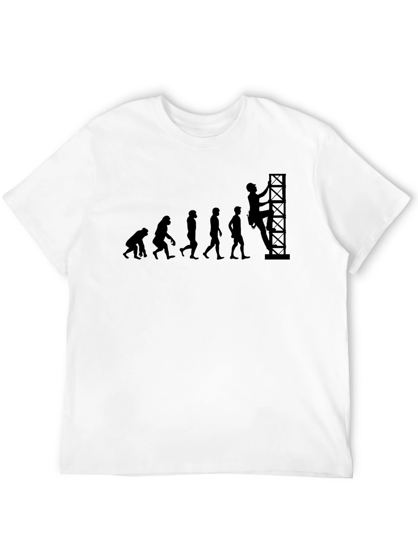 Evolution of Climbing T-Shirt - Black