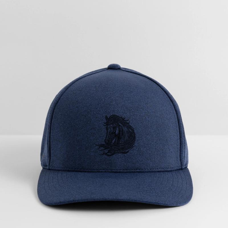 Pretty Mares Portrait With Mane In The Wind