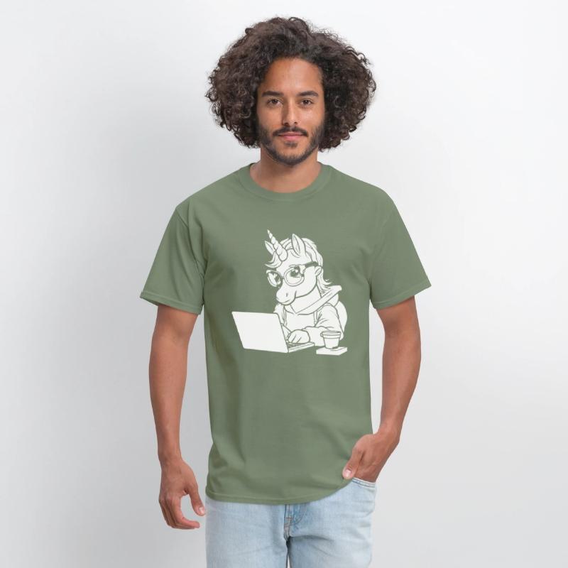 Programmer Coder Coffee Programmer Unicorn