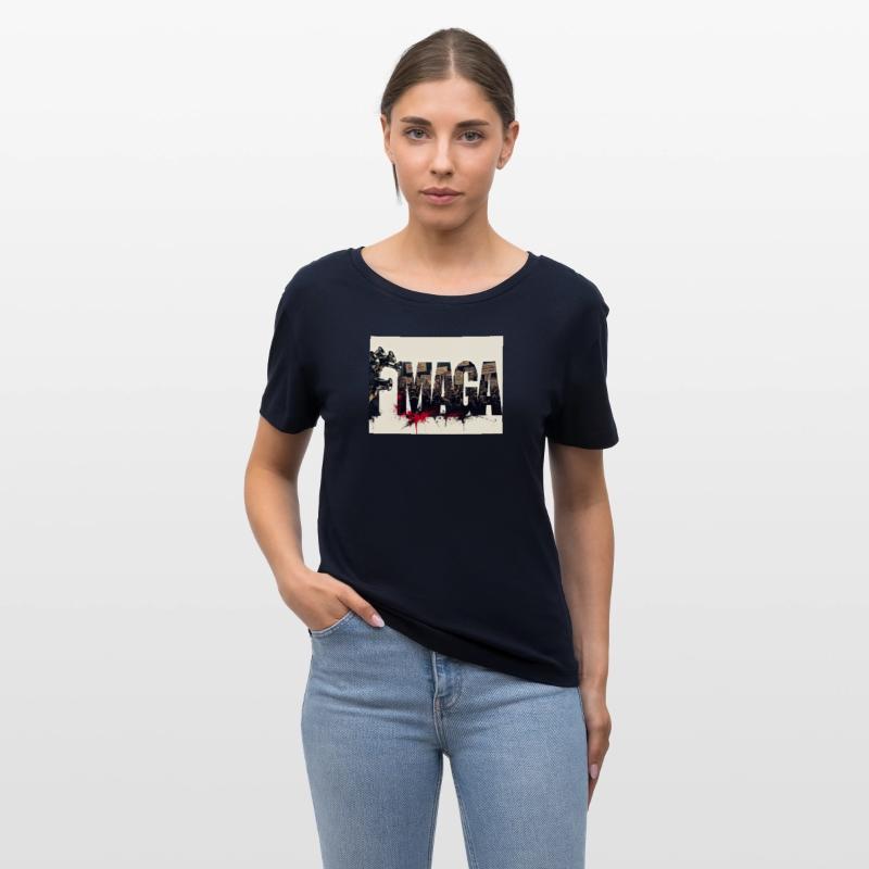 Protest Art with Megaphone and Crowd