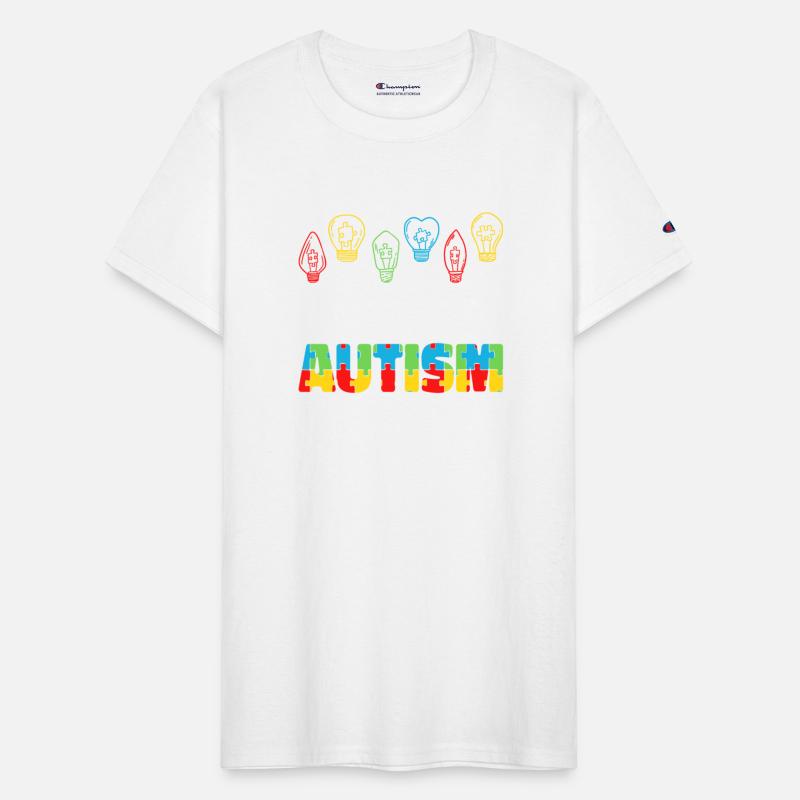 Proud Autism Auntie Puzzle Light Bulb Autism