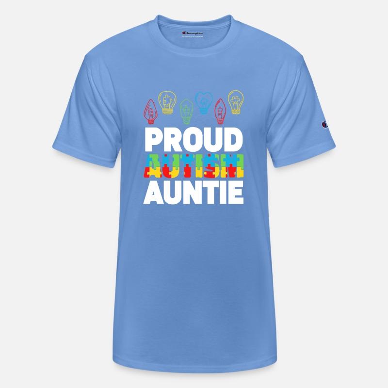 Proud Autism Auntie Puzzle Light Bulb Autism