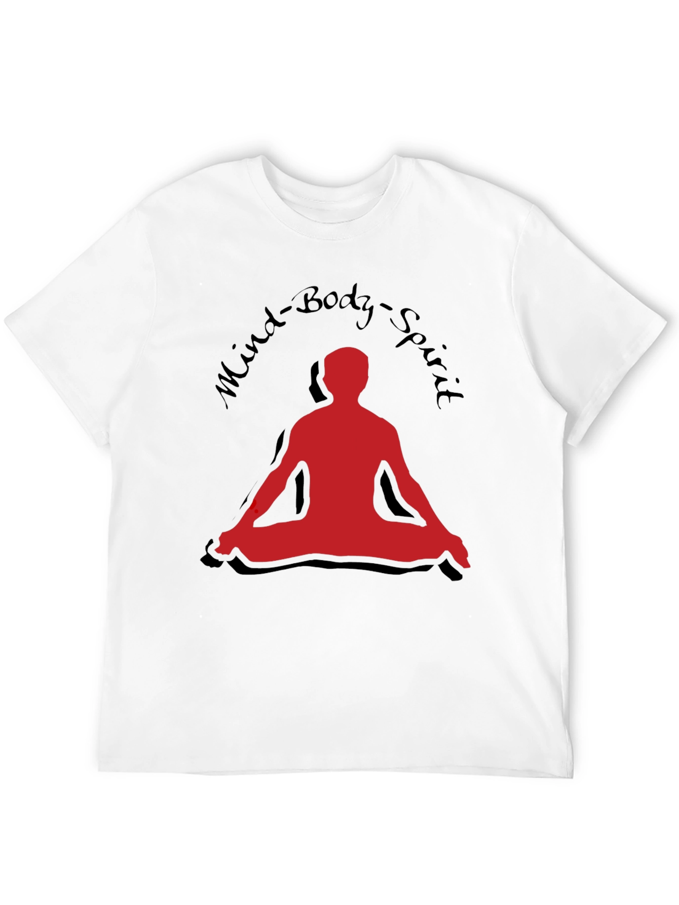 Mind Body Spirit T-Shirt - Yoga Meditation Tee