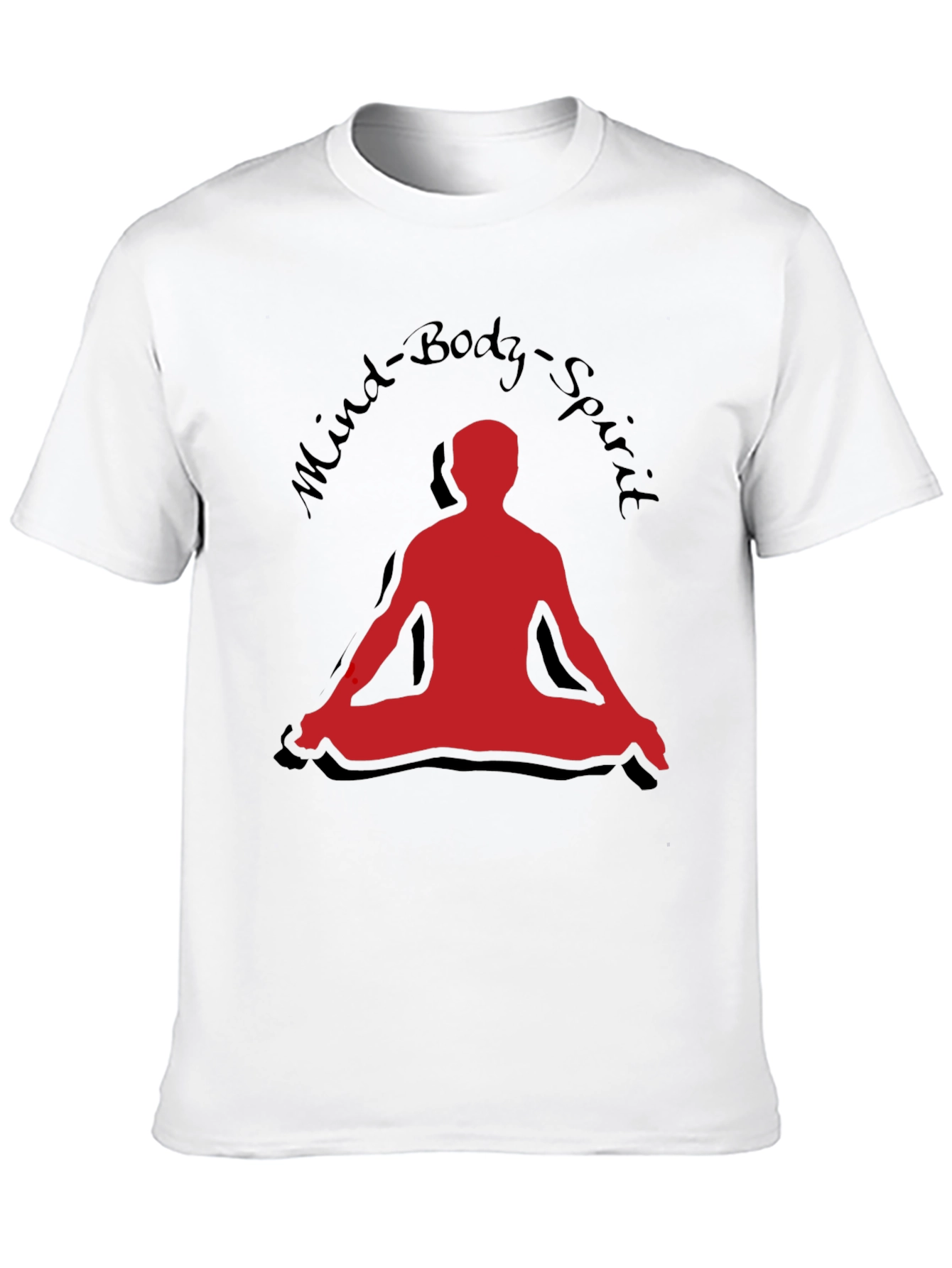 Mind Body Spirit T-Shirt - Yoga Meditation Tee