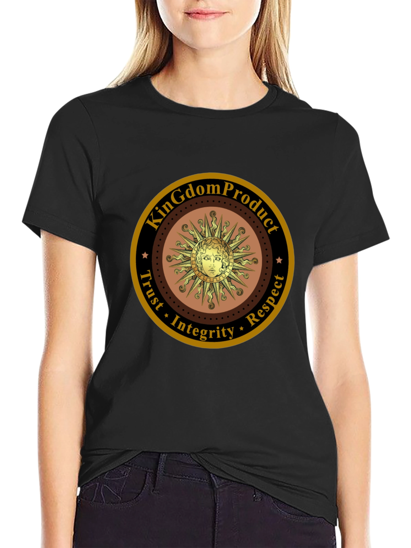 Kingdom Product Black T-Shirt
