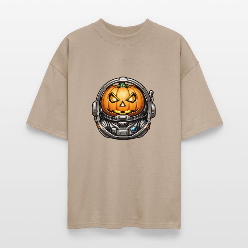 pumpkin head astronaut