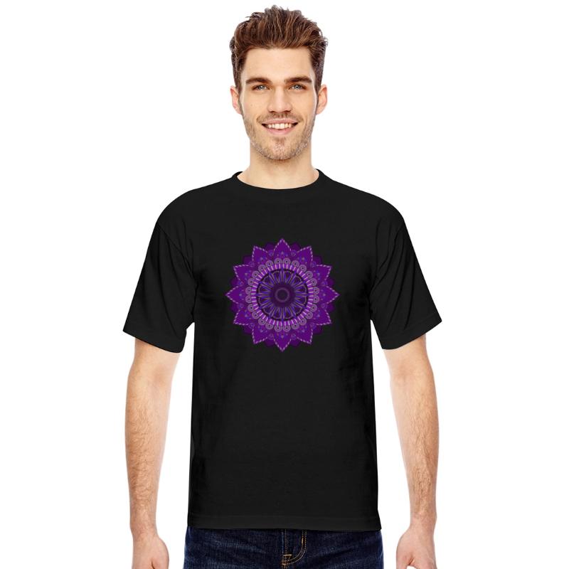 Purple Mandala for Third Eye Chakra Zunaria Patter