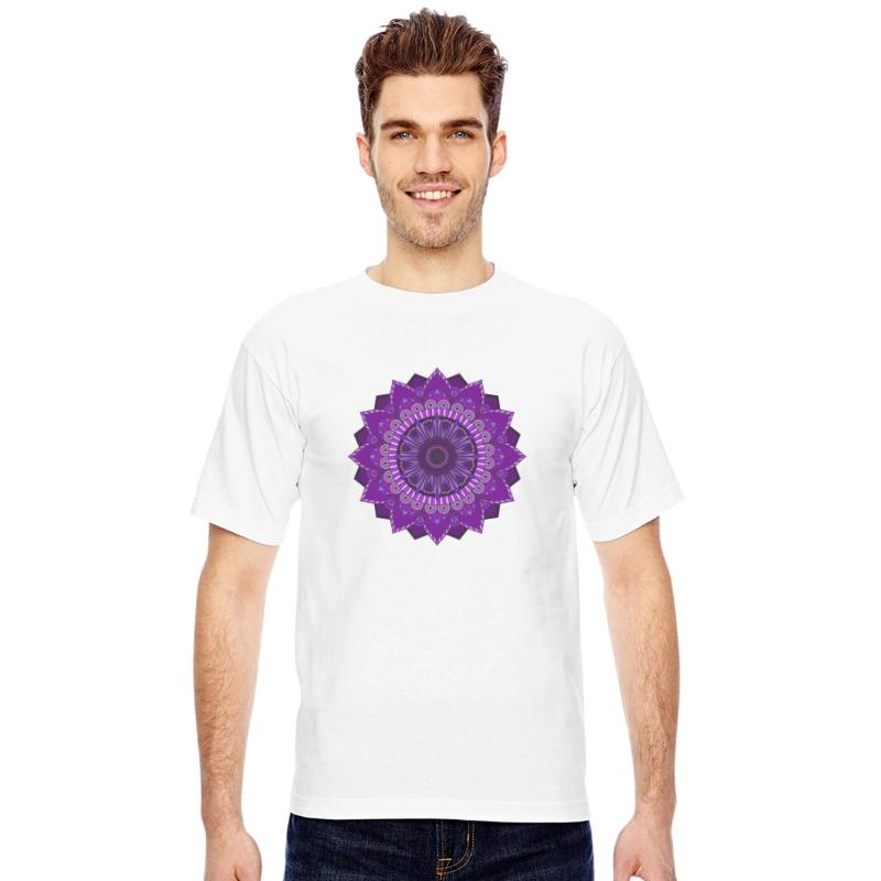 Purple Mandala for Third Eye Chakra Zunaria Patter