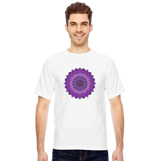 Purple Mandala for Third Eye Chakra Zunaria Patter