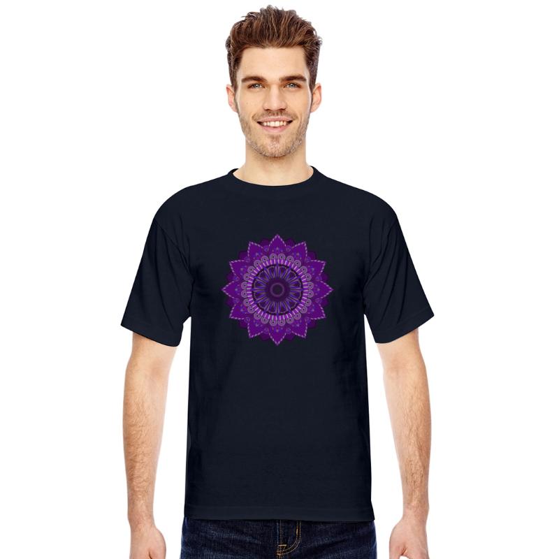Purple Mandala for Third Eye Chakra Zunaria Patter