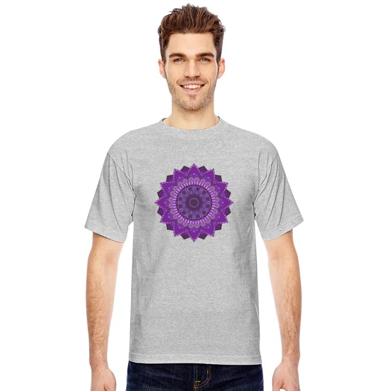 Purple Mandala for Third Eye Chakra Zunaria Patter