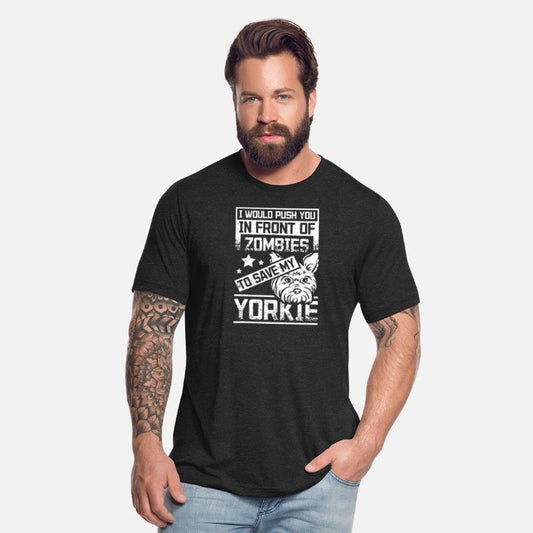 push you in front of zombies to save my yorkie