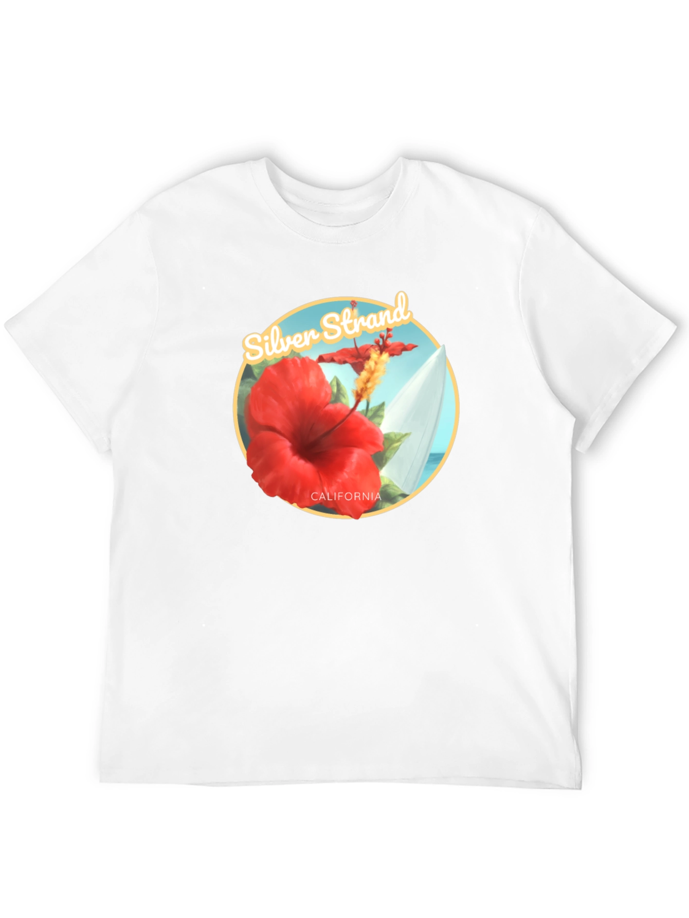 Silver Strand California Graphic Tee