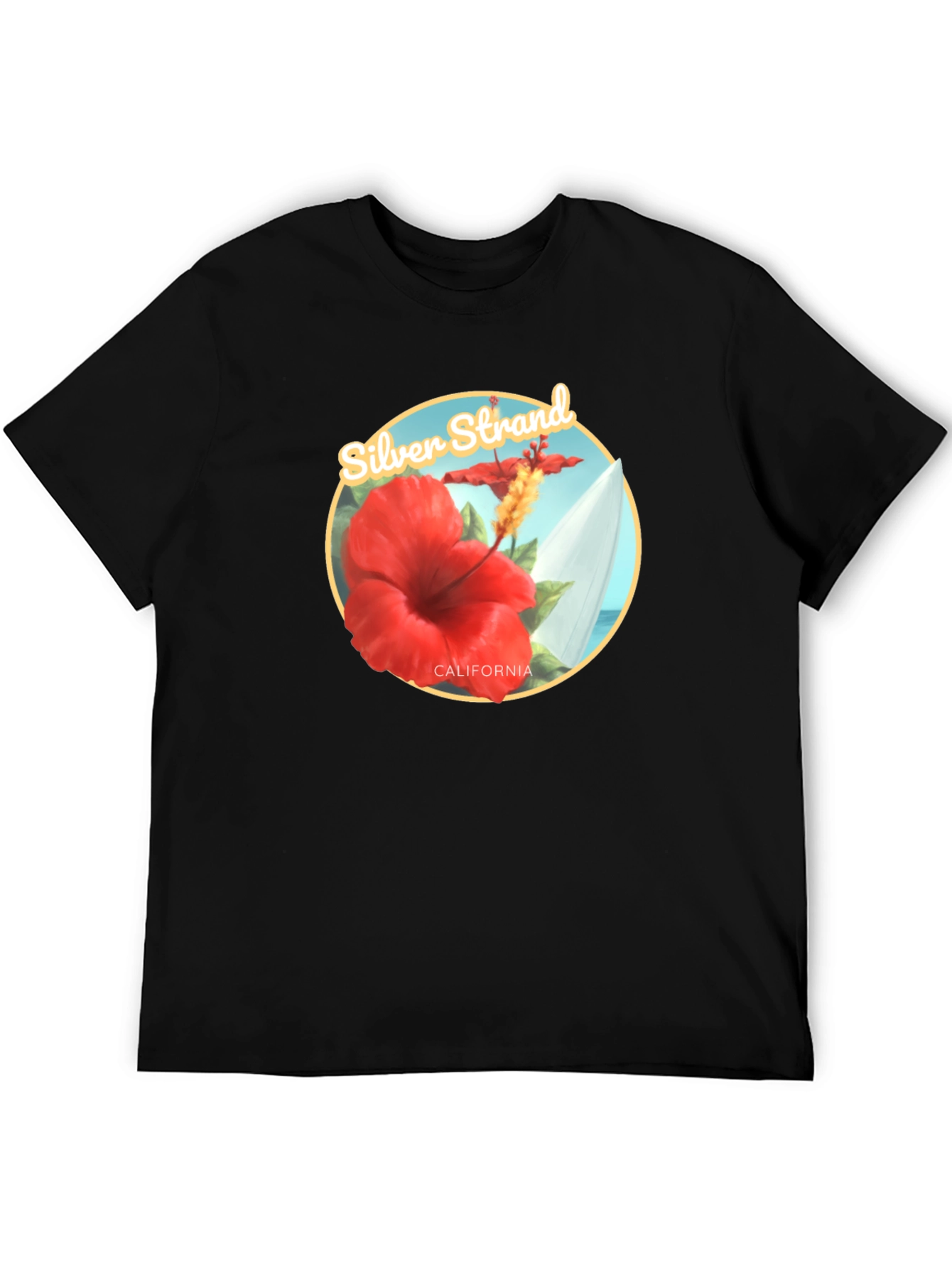 Silver Strand California Graphic Tee